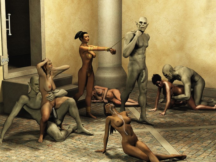 Slave naked aliens