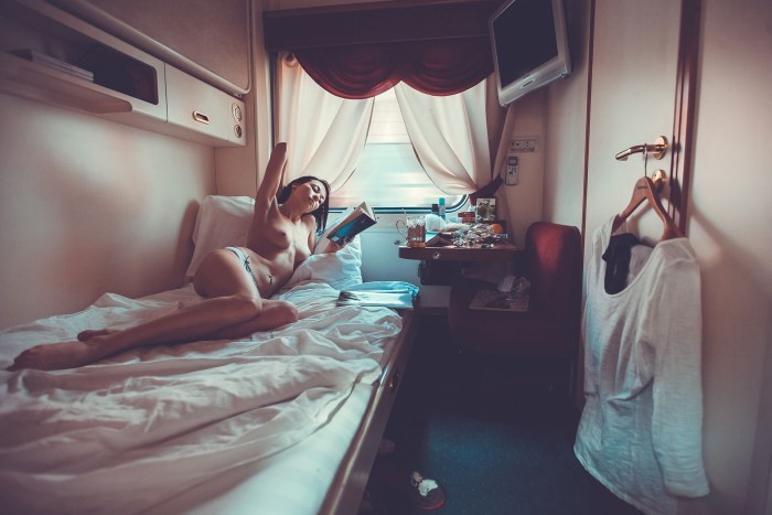 Pavel Kiselev train nude