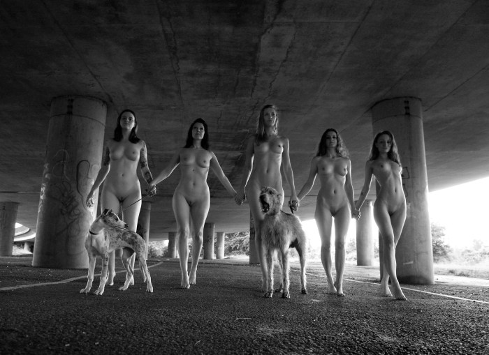 Funny erotic photo shoot