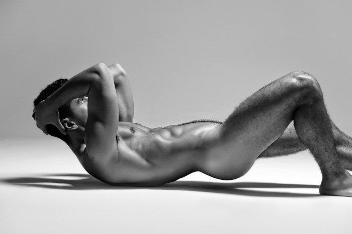 Beautiful male bodies naked