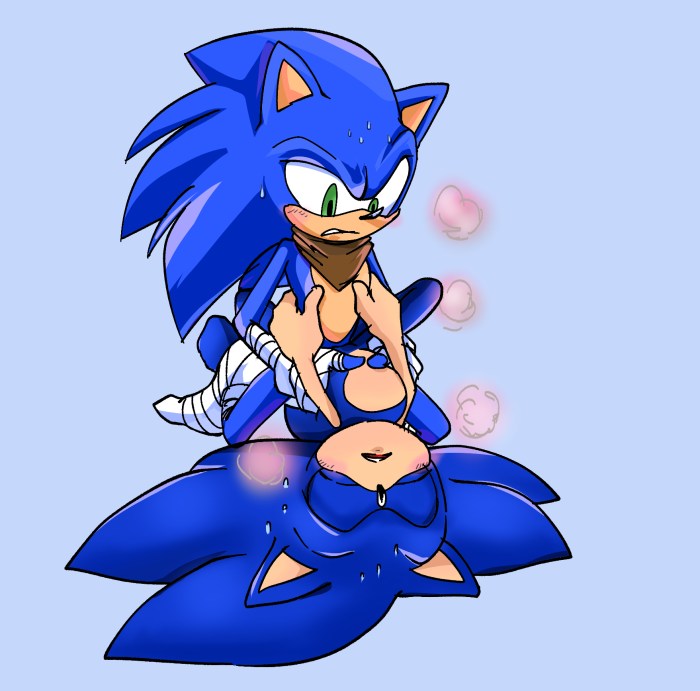 Naked girls Sonic boom