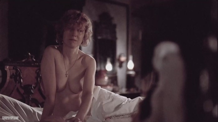 Naked Ingeborg Dapkunaite in the film Morphine of 2008 Russia