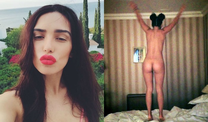 Olga Seryabkina naked without panties