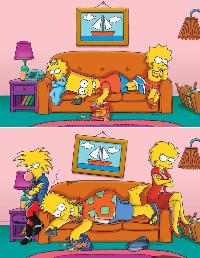 Simpsons jokes