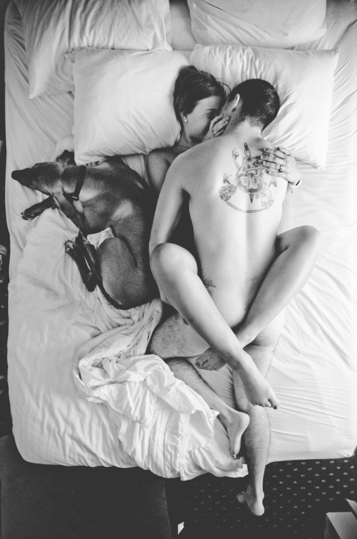 Hugs in bed