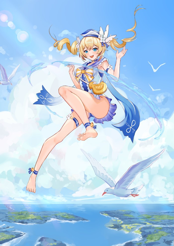 Genshin Impact Barbara 18 Art