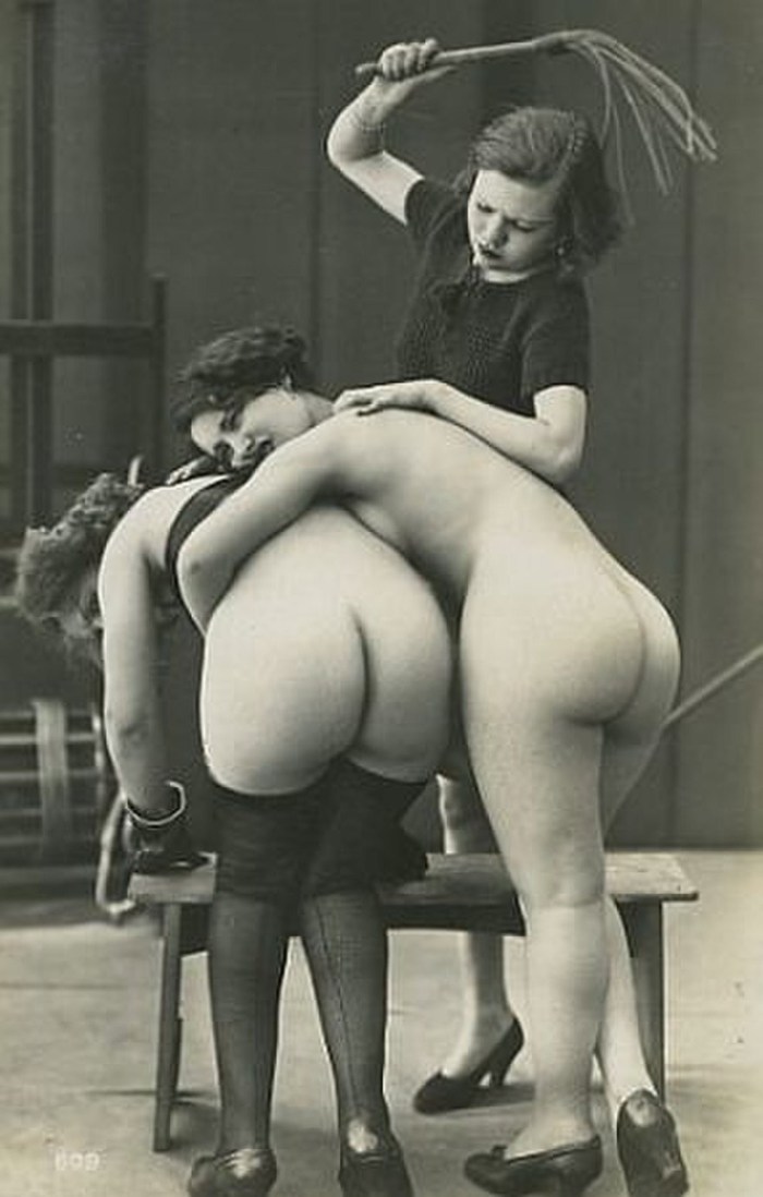 Naked mature BDSM in nature