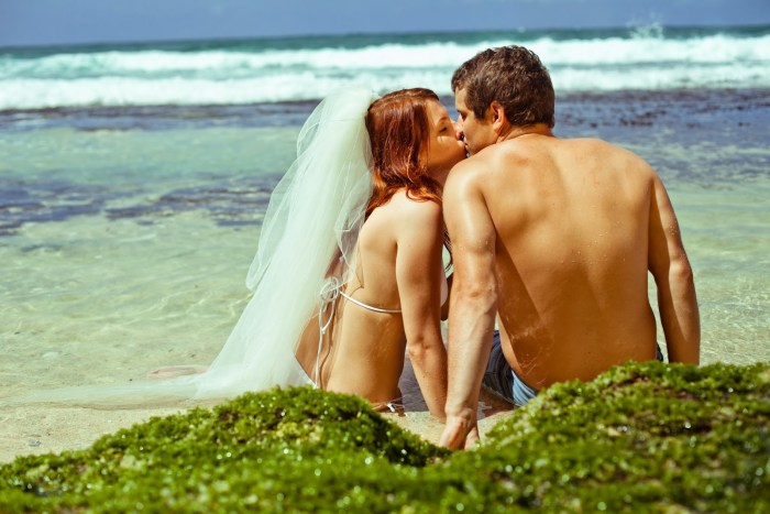 Portrait of her husband and wife sexy