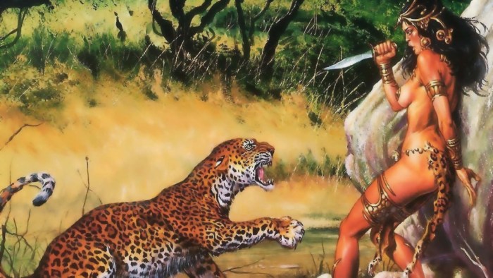 Zena Queen of the Warriors of the Amazon Tits