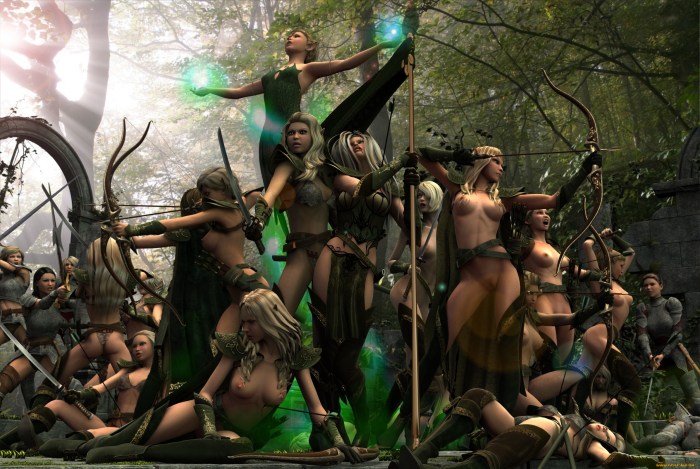 Erotic cartoons of the Amazon