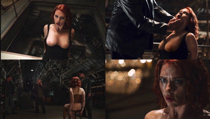 Scarlett Johansson Black XXX