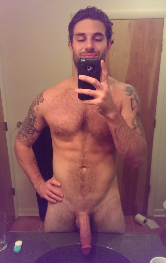 Naked bearded men