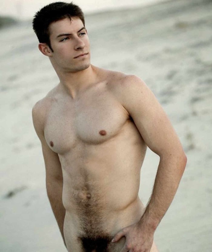 Naked bearded men