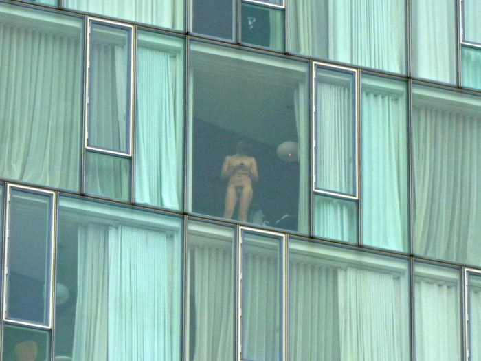 Priest in the window