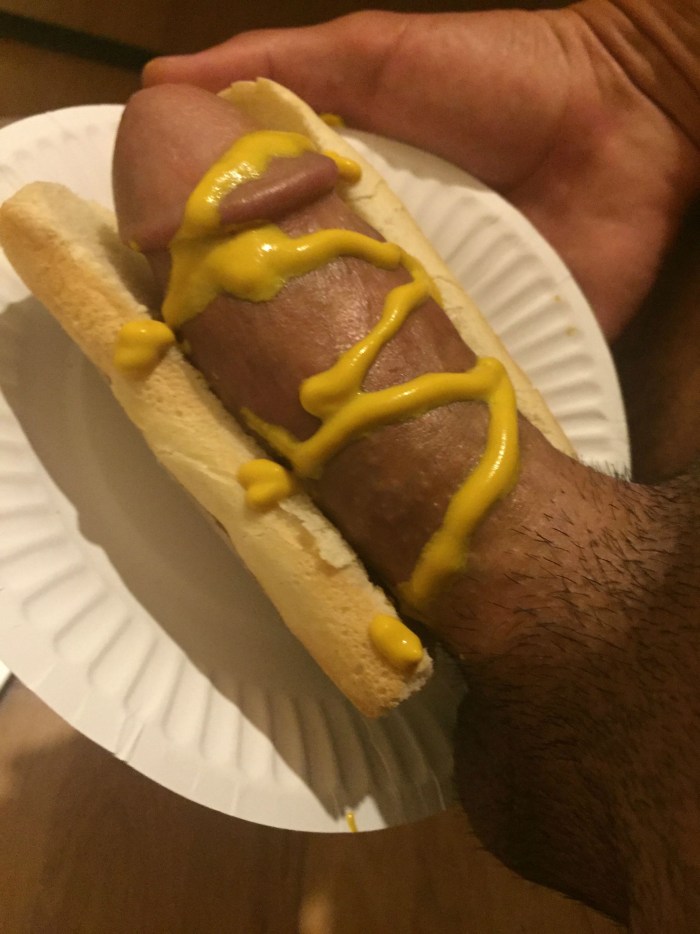 Burger's lips