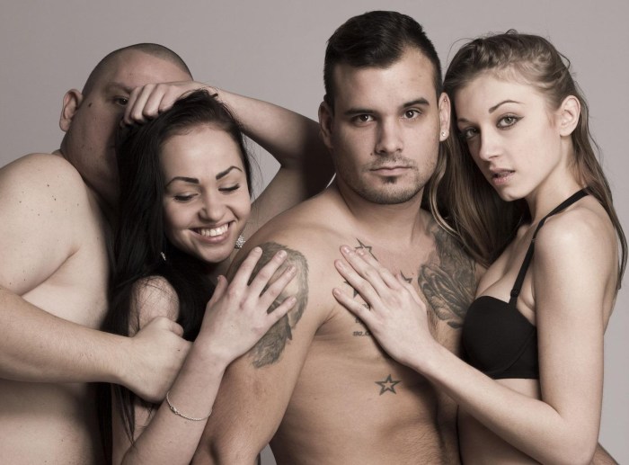 Beautiful bisexual couples