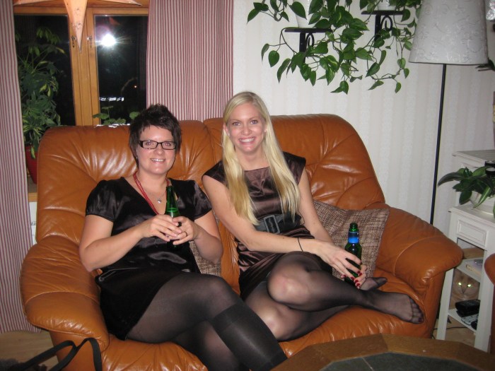 Adult girlfriends in pantyhose Russian