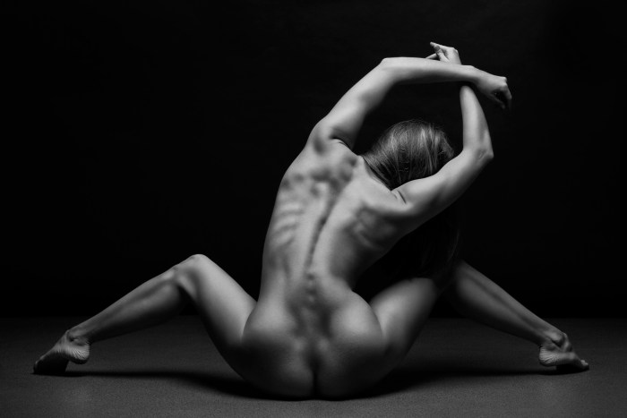 Naked women in different poses