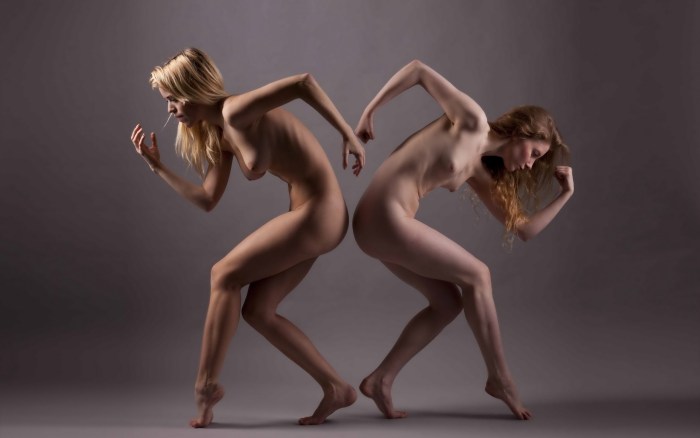Erotic poses of women