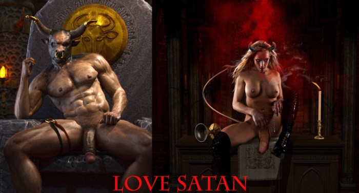 Satan M into the Porn, Satan Lust and Satan Perversion