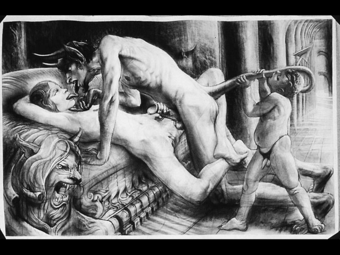 Satanism Lawai and Naked Women