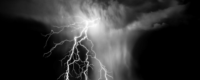 Cosmic lightning