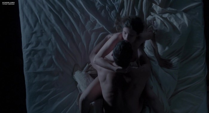 Naked Anna Bryster in the series Versailles