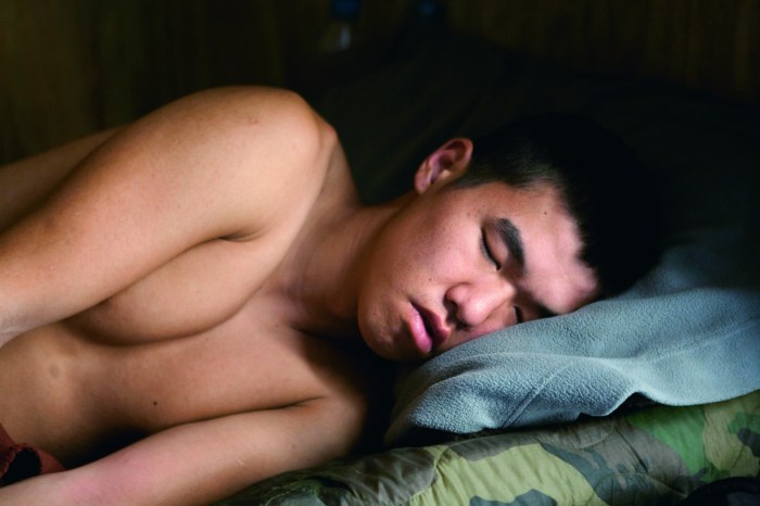 Sleeping boys