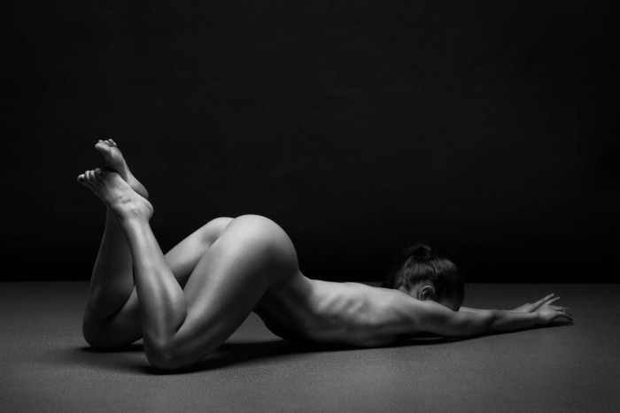 Beautiful naked women in nature