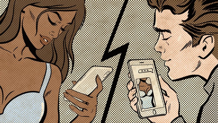 Love in modern painting
