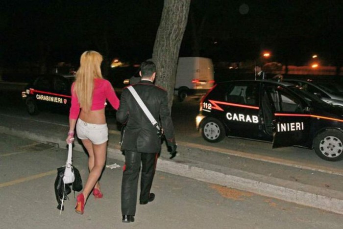 Prostitution Street in Istanbul