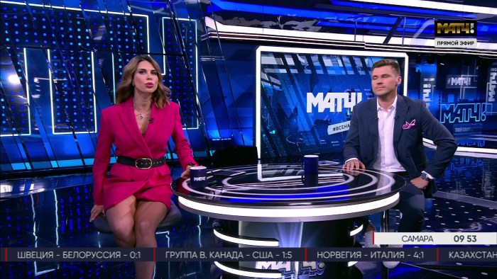 Olga Petrikova is the host