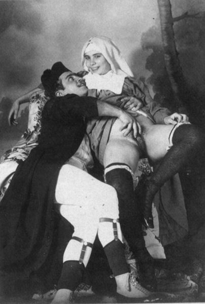 Naked nuns in monasteries