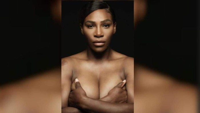 Serena Williams Breast Naked