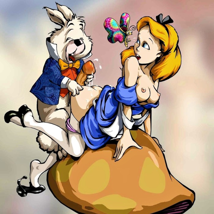 Alice in Wonderland 3D Sex