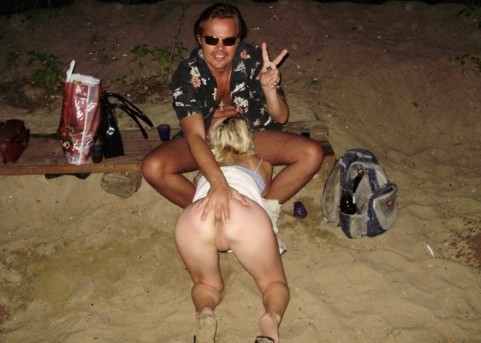 Drunk naked girls on the street