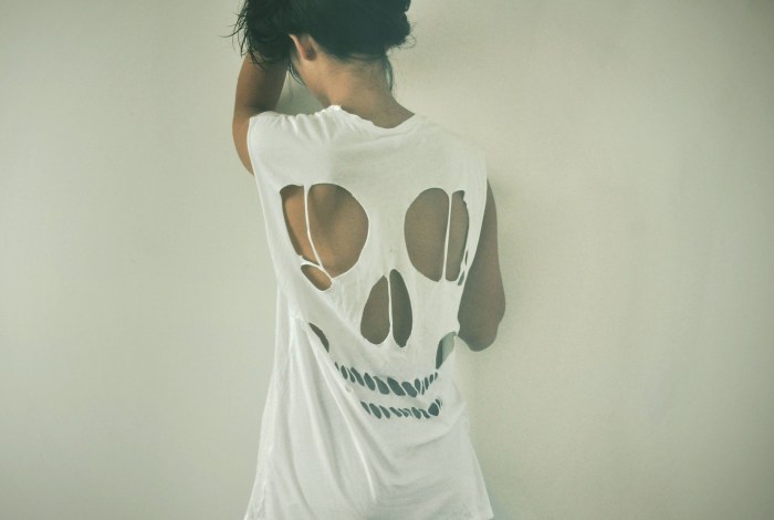 Black T -shirt oversize