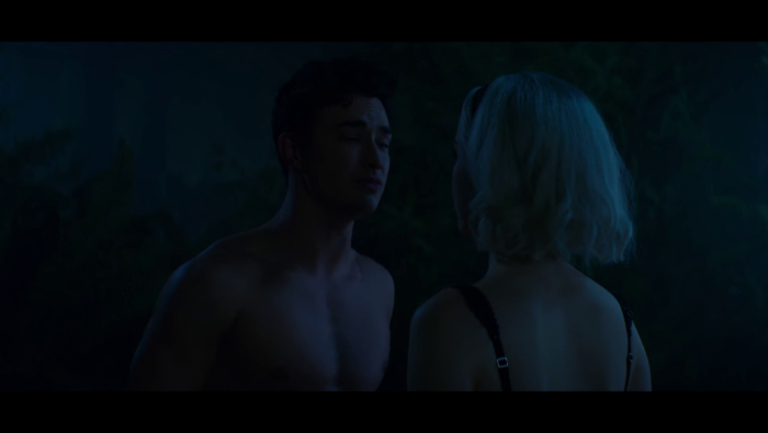 Nicholas Skretch chilling the soul adventure of Sabrina Season 3