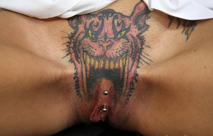 Men's erotic tattoos
