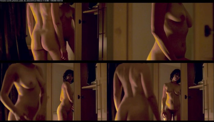 Black widow Scarlett Johansson hot naked