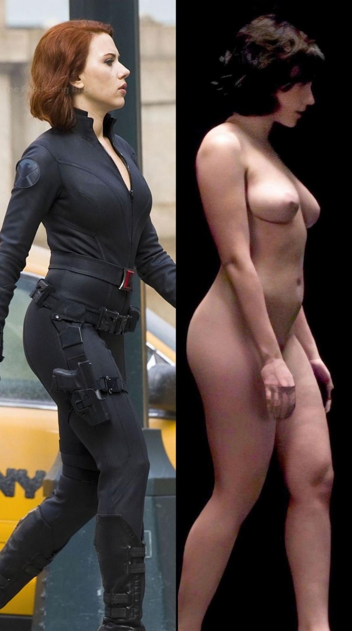 Naked Scarlett Johansen