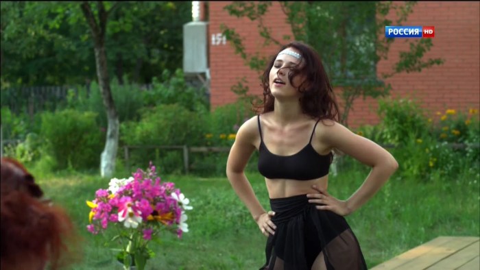 Jenya a in naked Outdoors by Goddess nudes