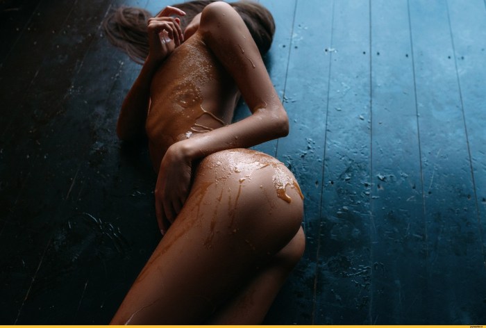 Girls on the beach without clothes