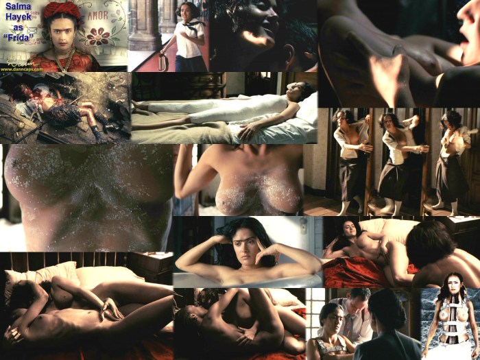 Salma Hayek Naked drain