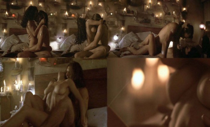 Salma Hayek Erotic scenes