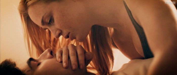Katie Lotz Naked from the movie Machine
