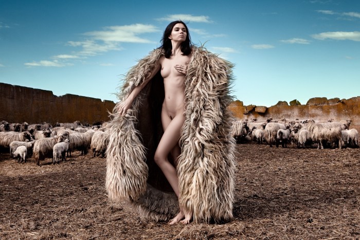Creative naked women
