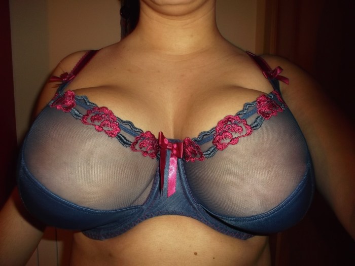 Home boobs in a bra