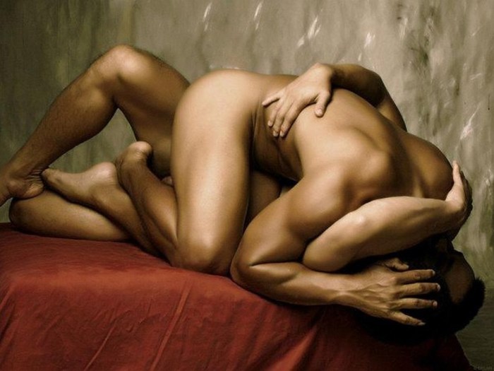 Beautiful naked male body