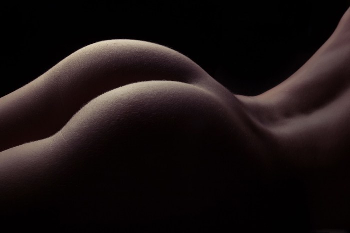 Erotic female butt